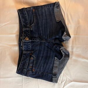 American Eagle Outfitters Dark Indigo Jean Shorts